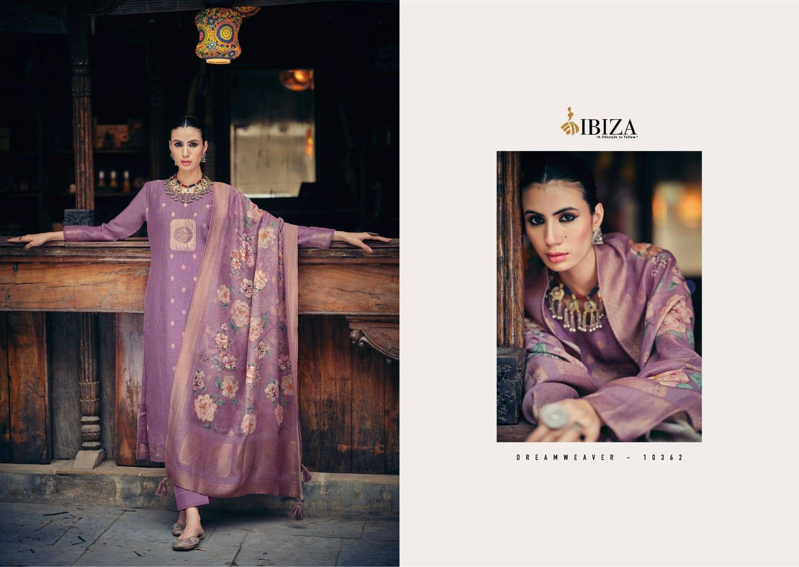 Ellena by Ibiza 10355 To 10362 Series Designer Festive Suits Beautiful Fancy Stylish Colorful Party Wear & Occasional Wear Digital print Dresses At Wholesale Price